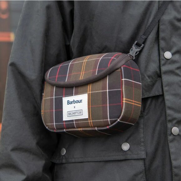 Barbour x Brompton Zip Pouch - Picture 7 of 7
